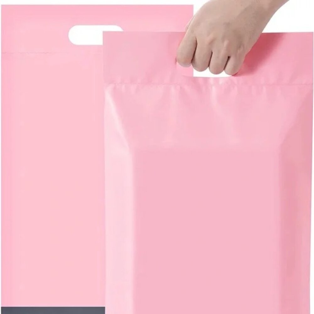 10pcs Poly Mailers 10X13 Inch Pink Premium Shipping Bags
